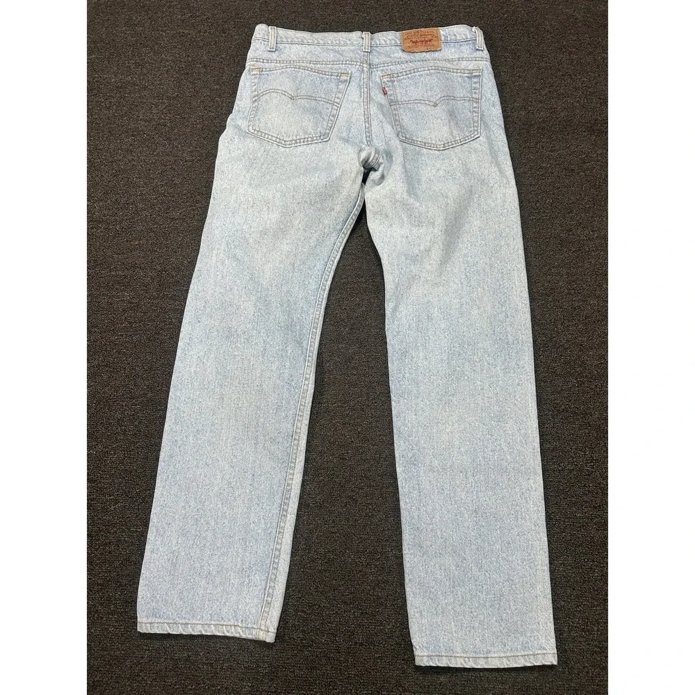 Vintage‎ Levis 505 XX Jeans Mens 38x32 (Fits 37x33) USA Made 80s Light Wash